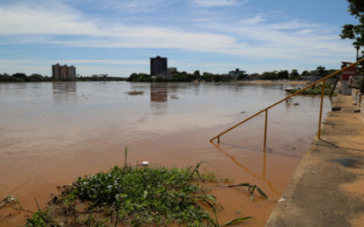 Nível do Rio Paraíba do Sul volta a subir em Campos/RJ